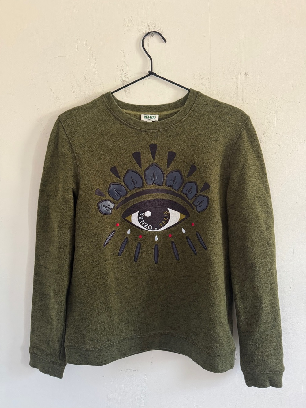 Kenzo Green Eye Sweatshirt M - Picture 2 of 6